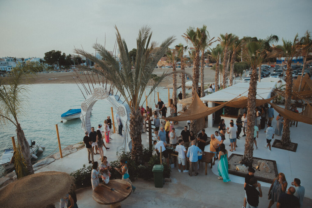 Celebración evento en Nudo Beach